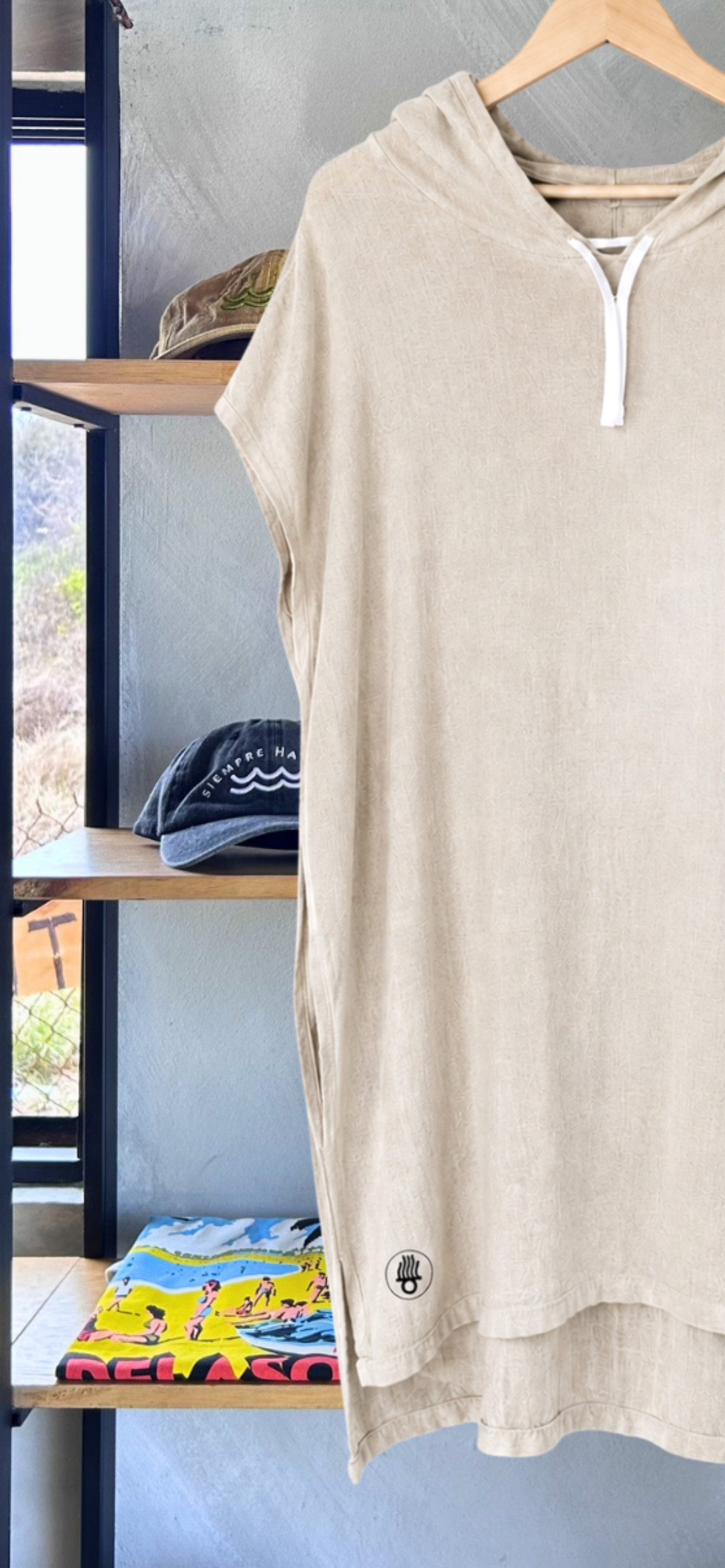 ANEMONA PONCHOS Lino