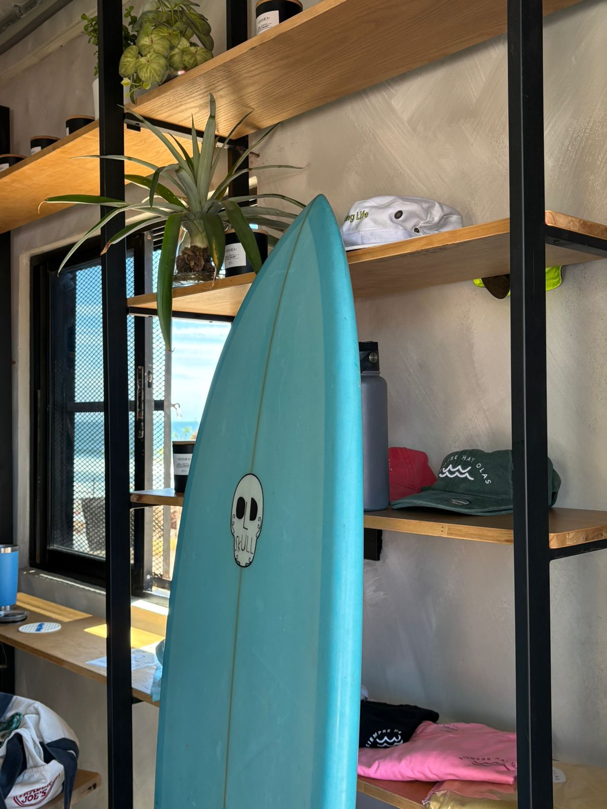 5'9 Florian Saylor Skull Blue