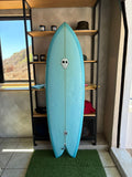 5'9 Florian Saylor Skull Blue