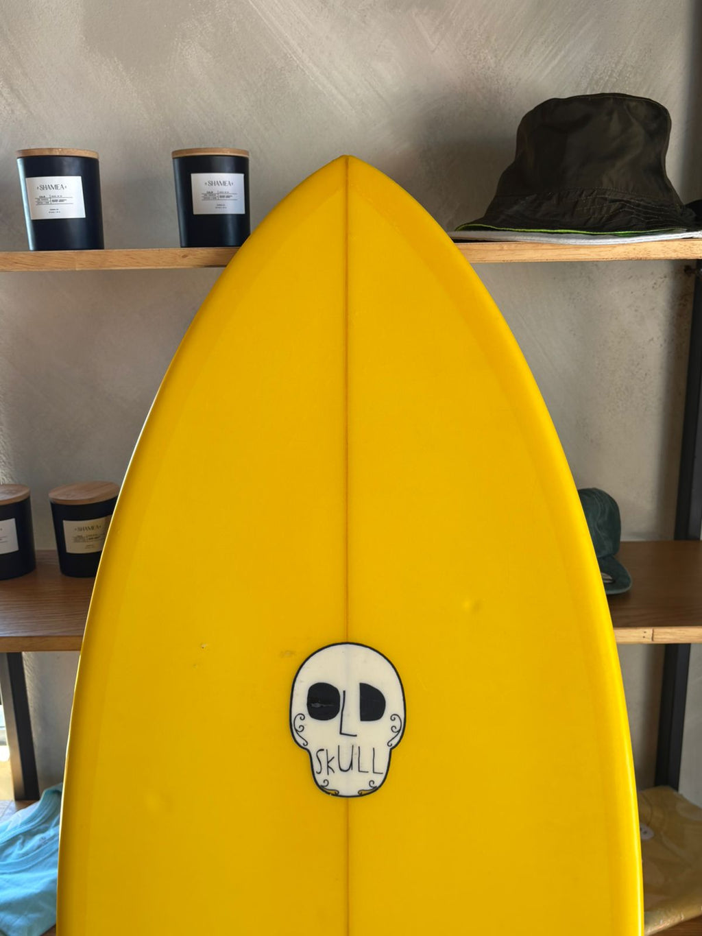 5’9 Florian Saylor Yellow Skull