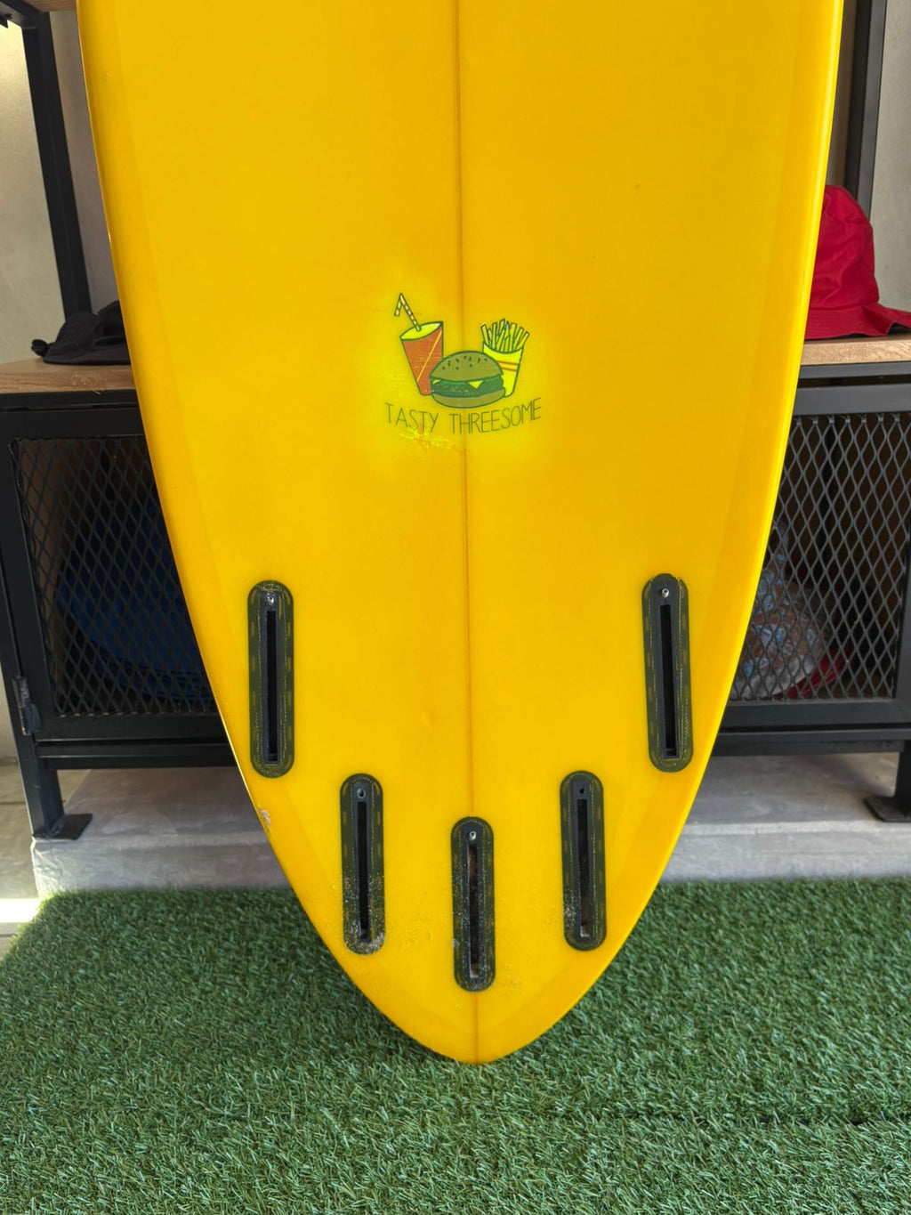 5’9 Florian Saylor Yellow Skull
