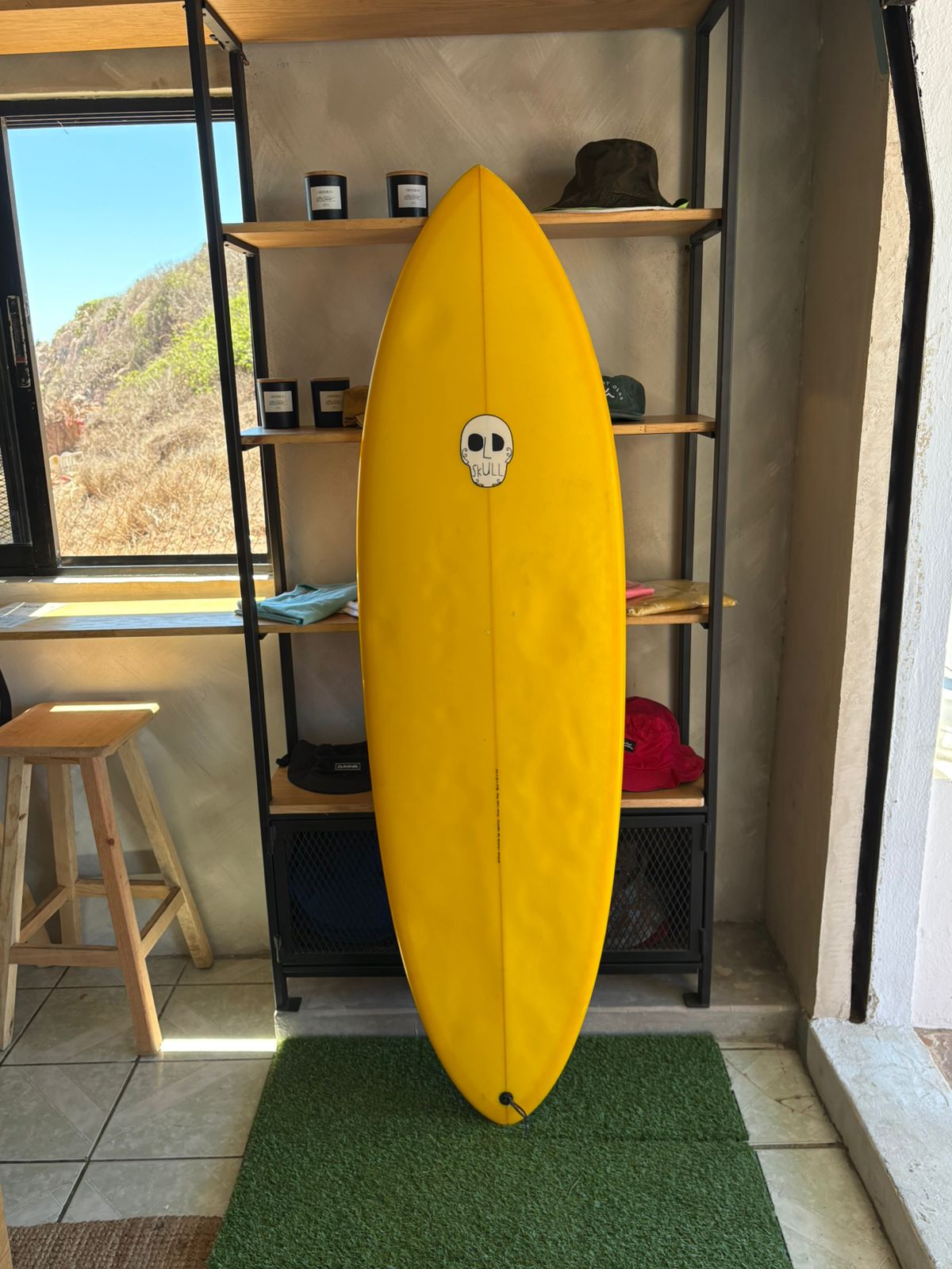 5’9 Florian Saylor Yellow Skull